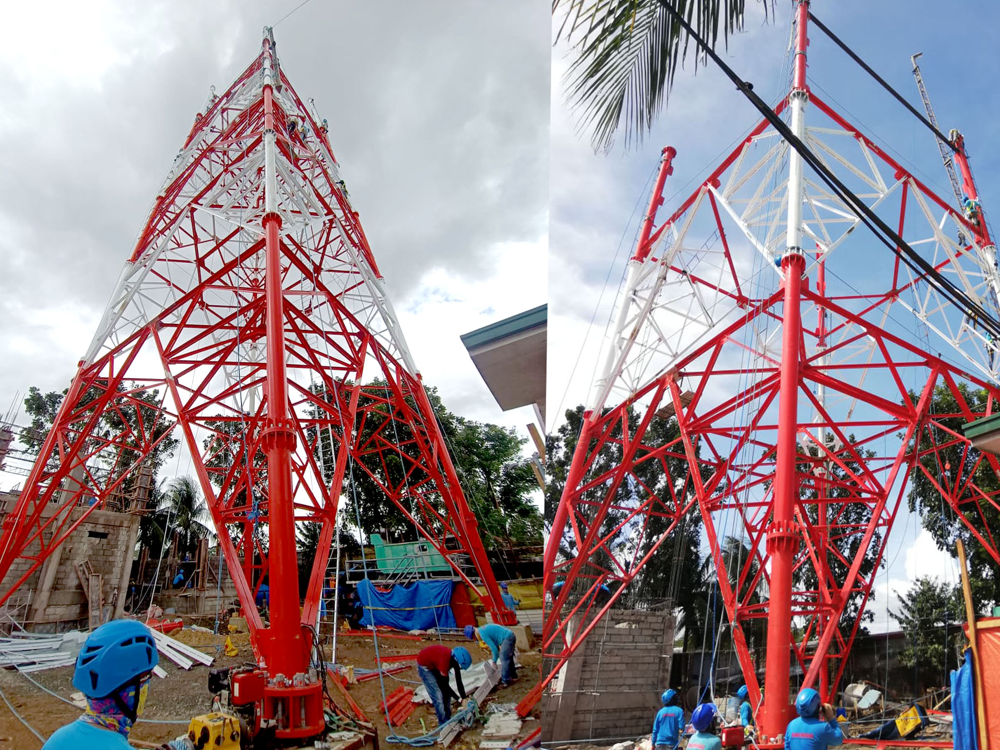 Tower Erecting